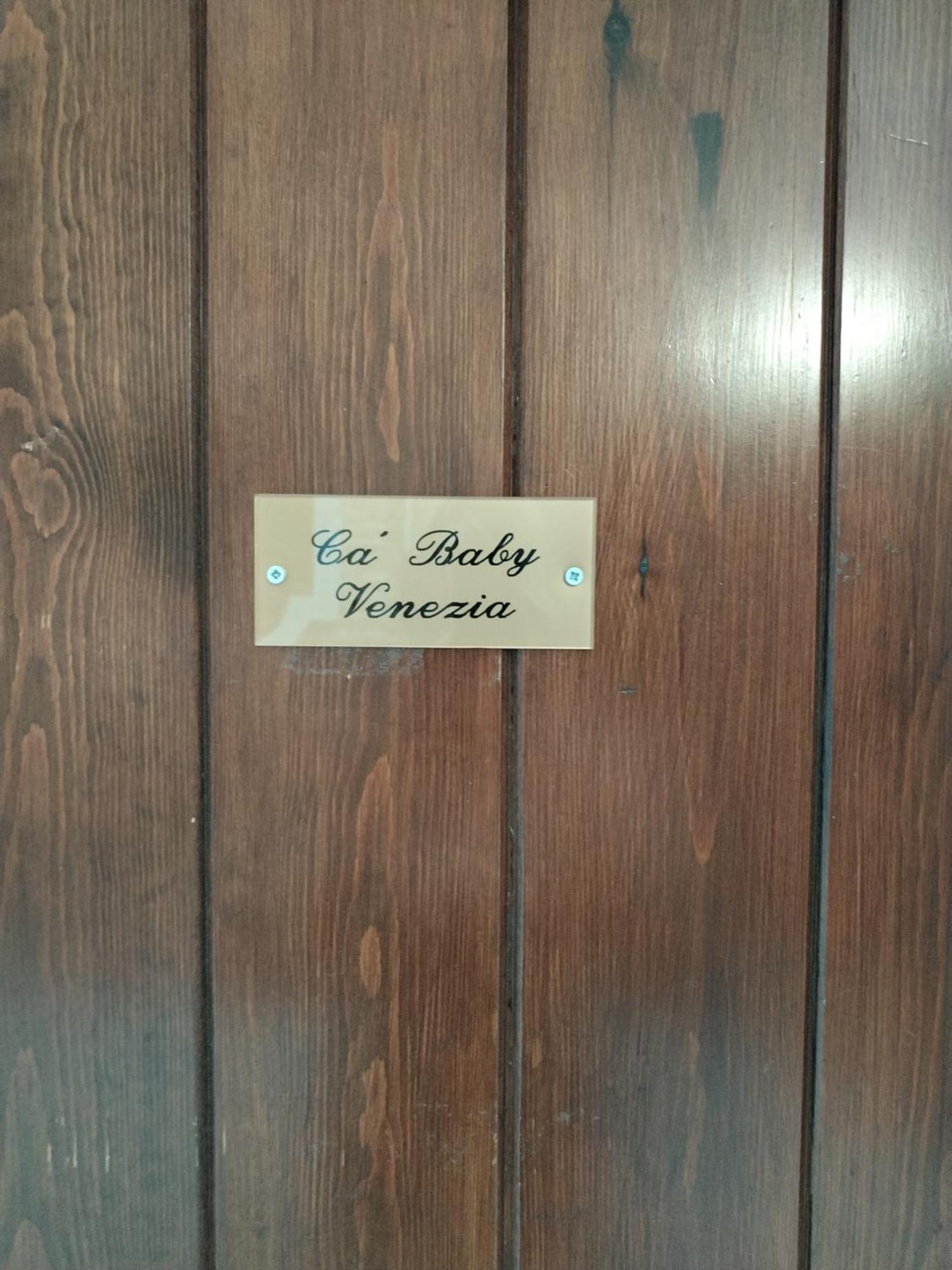Ca' Baby Venezia Veneza Exterior foto